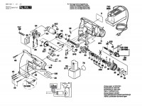 Bosch 0 601 921 242 GSR 9,6 V Cordless Screwdriver 9.6 V / GB Spare Parts GSR9,6V